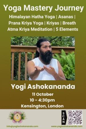 Yoga Mastery Journey London October 11 Morning Session Fees
